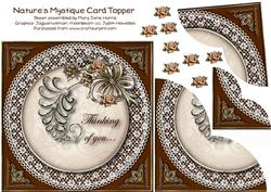 Nature's Mystique Corner Stacker Card Topper 2