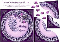 Nature's Mystique Corner Stacker Card Topper 3