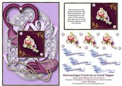 Romantique Card-on-a-card Topper 1