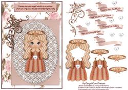 My Angel Card Topper