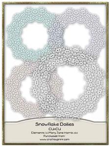 Snowflake Doilies - Cu4cu