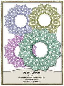 Round Pearl Mats - Cu4cu