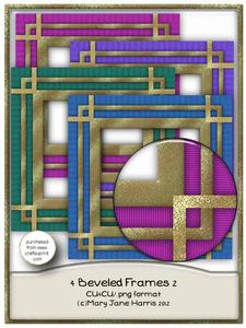 4 Beveled Frames Kit 2 - Cu4cu