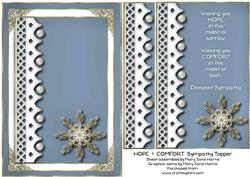 Hope & Comfort Sympathy Topper 1