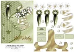Lime-a-licious Card Topper 1