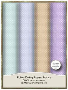 Polka-dotty Paper Pack 2 - Cu4cu