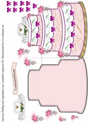 Anniversary/wedding Cake Congratulations Card
