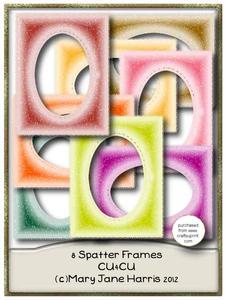8 Spatter Frames - Cu4cu