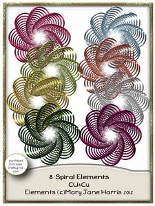 8 Spiral Elements - Cu4cu