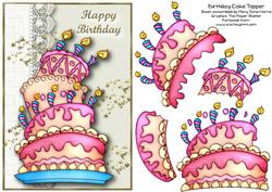 Birthday Cake Topper 1