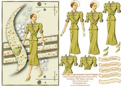 Vintage Espressions Card Topper 1