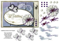 Wedding Wishes Card Topper 2