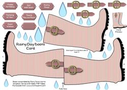 Rainy Day Boots Card 1