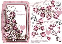 Barrel of Roses Anniversary Topper 2