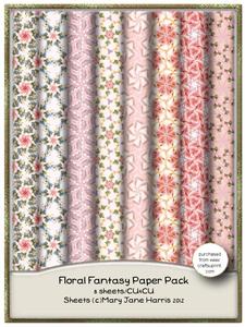 Floral Fantasy Paper Pack - Cu4cu
