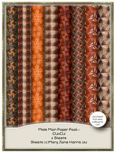 Male Man Paper Pack 1 - Cu4cu