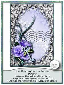Fantasy Lace Bottom Stacker Mini Kit