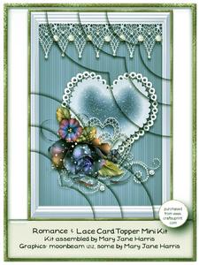 Romance & Lace Card Topper Mini Kit