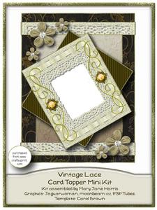 Vintage Lace Mini Kit 4