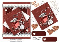 Glitter & Glitz Card Topper 3