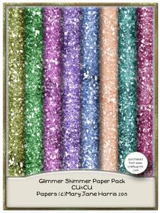 Glimmer Shimmer Paper Pack - Cu4cu
