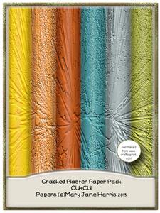 Cracked Plaster Paper Pack - Cu4cu