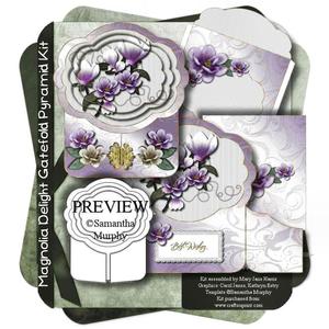 Magnolia Delight Gatefold Card Kit