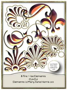 8 Fire & Ice Elements - Cu4cu
