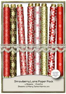 Strawerry Lane Paper Pack - Cu4cu