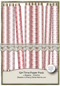 Girl Time Paper Pack - Cu4cu