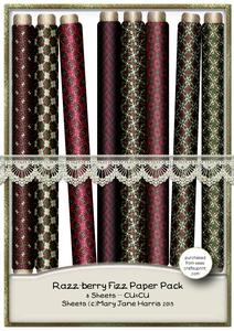 Razz-berry Fizz Paper Pack - Cu4cu