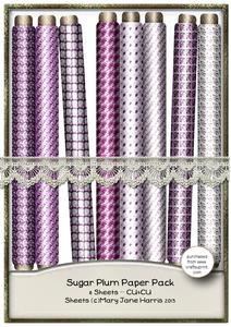 Sugar Plum Paper Pack - Cu4cu