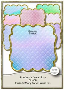 8 Pandora's Box Mats - Cu4cu