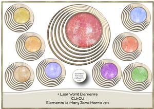 9 Lost World Elements - Cu4cu