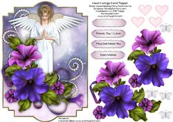 Heart Wings Card Topper 1