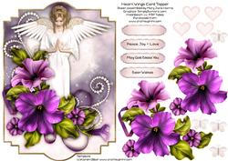 Heart Wings Card Topper 3
