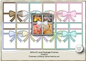 10 Gifts of Love Package Frames - Cu4cu