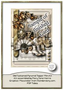 Old Fashioned Pyramid Topper Mini Kit