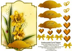 Bedazzled Card Topper 2