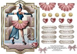 Funky Mix Card Topper 1