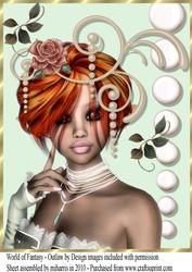 World of Fantasy A4 Card