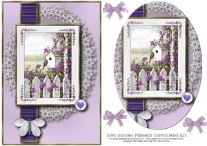 Love Blooms Pyramid Topper Mini Kit