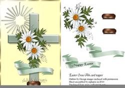 Easter Cross Card Topper