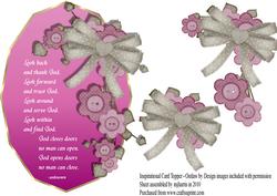 Inspirational Card Topper