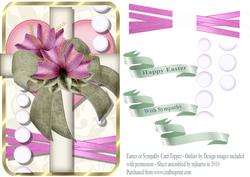 Easter or Sympathy Card Topper