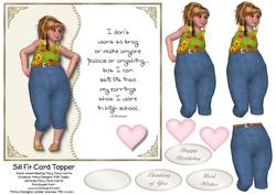 Still Fit Card Topper