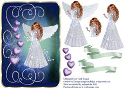 Midnight Fairy Card Topper