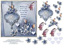 Wynter Blessings Christmas Card Topper 1