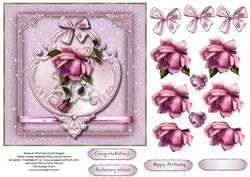 Rose of Promise Card Topper 1