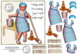 Wet Floor Card Topper 1